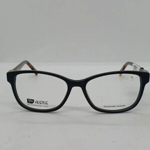 NWT WOMEN'S FIFTH AVENUE EYEGLASS FRAMES FACF32 BLACK BROWN